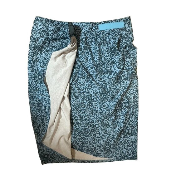 Ripskirt Hawaii Knee Length Wrap Skirt Women's Sz Large Swim Coverup Blue - Picture 7 of 8